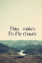 Pain Makes People Change (ЛП)